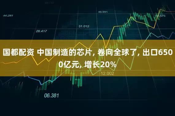 国都配资 中国制造的芯片, 卷向全球了, 出口6500亿元, 增长20%