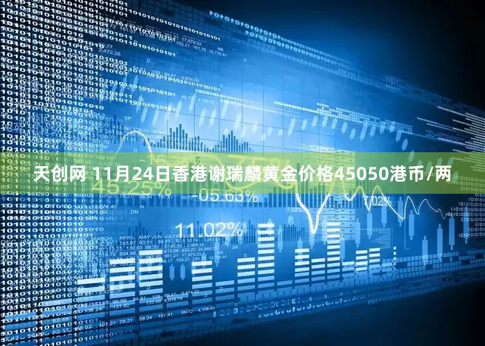 天创网 11月24日香港谢瑞麟黄金价格45050港币/两